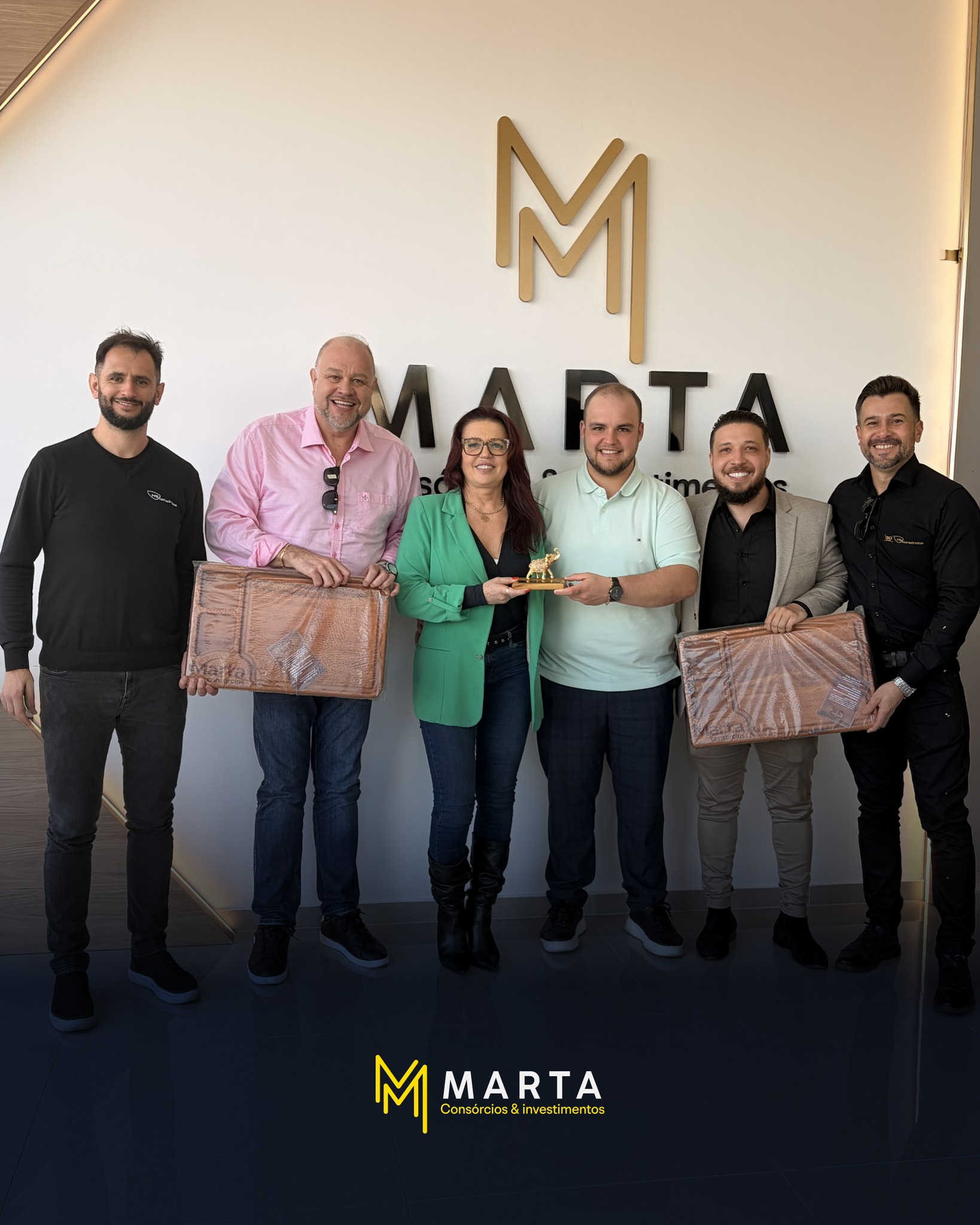 No dia 26/08, tivemos a satisfação de receber, na Marta Consórcios, a visita de...