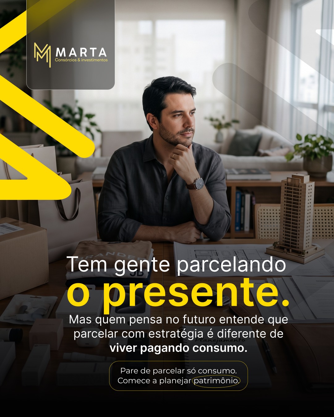Quando até despesas do dia a dia começam a ser parceladas, fica claro que muita...